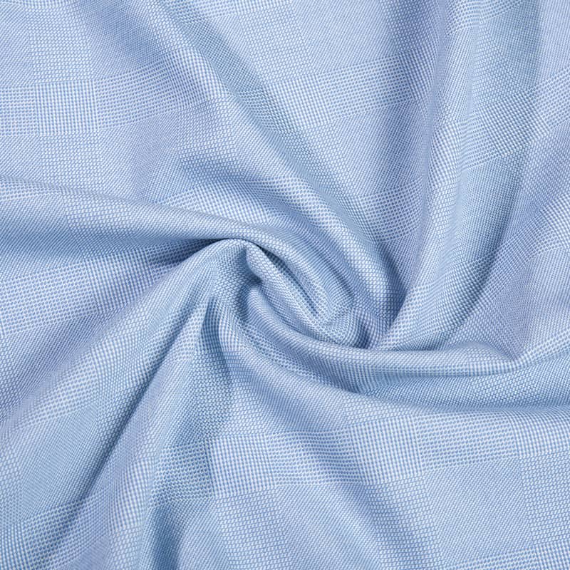 FX55682 FASHINE TR Poly Viscose le Spandex Snáth Daite Fabraic le haghaidh éide scoile